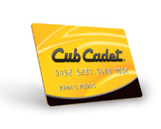 Cub Cadet Financing - Cub Cadet Card